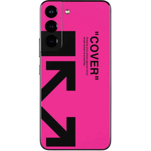 Black and Pink Arrows Galaxy S22 Skin